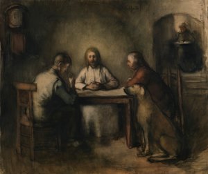 Het Avondmaal in Emmaüs door Jacobs Smits