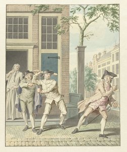 Scene uit Pefroen met het schaapshoofd