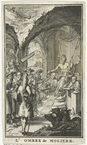 Molière voor de rechters van Pluto