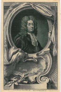 Edward Russell, Graaf van Orford, ca.1742 door Jacobus Houbraken