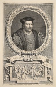 Portret van Henry Stafford, Hertog van Buckingham, illustratie uit 