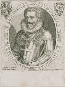 Karel Emanuel I van Savoye door Jacobus Laurus