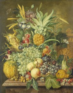 Stilleven met fruit