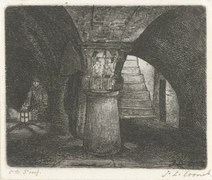 Keldergewelf door Jacobus Ludovicus Cornet