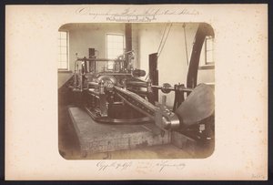 Benedenstoomgemaal met Vijzels / Cappelle aan den IJssel 4 September 1869