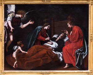  door Jacopo (1592-1664) Vignali