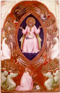 Centraal paneel van de Polyptiek van de Openbaring: de Visie van Sint Jan de Evangelist
