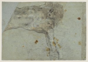 Studie van een gekruisigde Christus door Jacopo Bassano