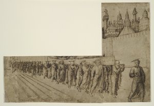 Begrafenis van de Maagd door Jacopo Bellini