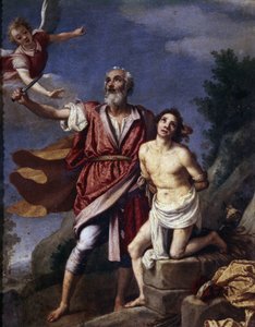 Het offer van Isaac, 1594
