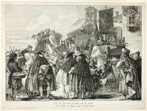 De Tandentrekker, plaat negen uit Selectie van Schilderijen uit Venetiaanse Collecties