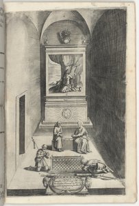 Interieur van de Kapel van Maria Magdalena (Interno della cappella della Maddalena) [plaat H]