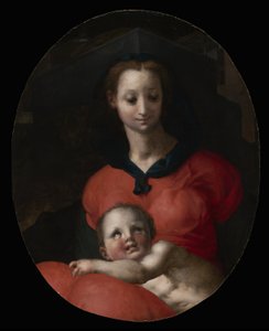 Maagd en kind, bekend als de Madonna del Libro, c.1545-46 door Jacopo Pontormo