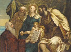 De Heilige Familie en de Doge Ranieri