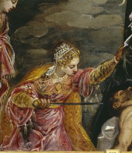 Detail van Judith en Holopherne, ca.1552-55 (Olieverf op doek)