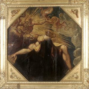 Semele verbrand door Jupiter