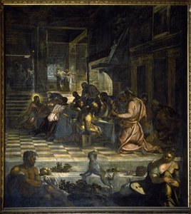 Het Laatste Avondmaal door Jacopo Robusti Tintoretto