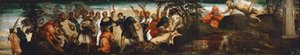 De voorspelling aan David door Jacopo Robusti Tintoretto