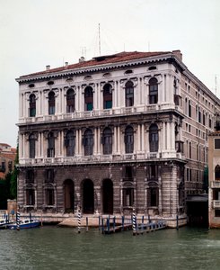 Gevel van het Corner della Ca Grande paleis.