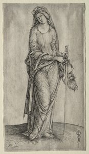 Judith met het Hoofd van Holofernes door Jacopo de