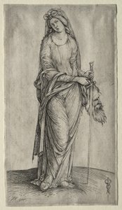 Judith met het hoofd van Holofernes door Jacopo de