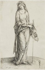 Judith met het hoofd van Holofernes door Jacopo de