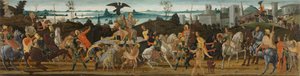 Tarquinius Priscus betreedt Rome, ca. 1470
