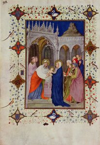 Uren van Notre Dame: None, De Presentatie in de Tempel, uit de 