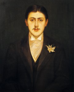 Portret van Marcel Proust door Jacques Emile Blanche