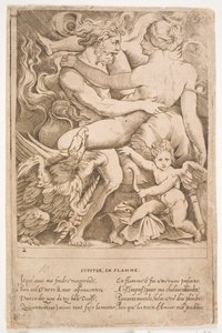 De brandende Jupiter door Jacques Androuet Ducerceau d.Æ.