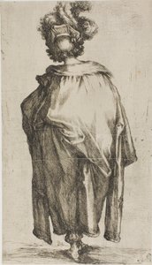 Melchior, van de Drie Wijzen door Jacques Bellange