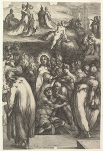 De opwekking van Lazarus door Jacques Bellange