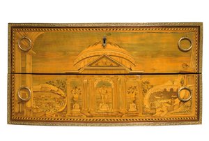 (detail) van een Louis XVI commode, ca.1770-75 door Jacques Birckle