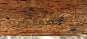 Detail van een late Louis XV commode, derde kwart van de 18e eeuw