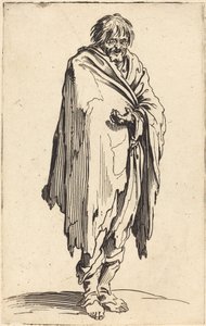 Bediende met Bloot Hoofd en Voeten door Jacques Callot