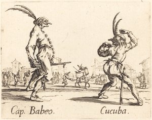 Cap. Babeo en Cucuba door Jacques Callot
