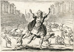 Caprices van verschillende figuren door Jacques Callot