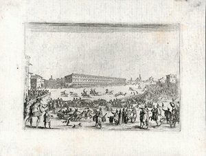 Caprices van verschillende figuren door Jacques Callot