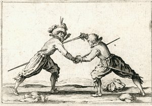 Caprices van verschillende figuren door Jacques Callot