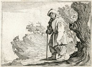 Caprices van verschillende figuren door Jacques Callot