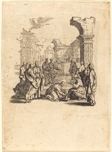 Christus wast de voeten van de apostelen