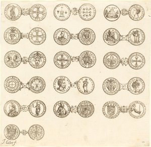 Munten [plaat 10] door Jacques Callot