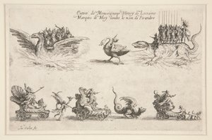 Gevecht bij de Barrière, Entree van Monseigneur Henry de Lorraine