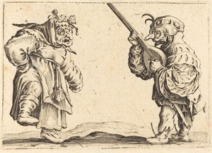 Dansers met Luit door Jacques Callot