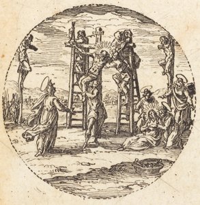 Afdaling van het Kruis door Jacques Callot