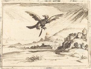 Adelaar verliest een oude veer, 1628