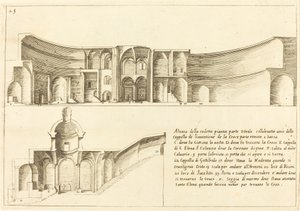 Verhoging van de Kapel van de Vinding van het Kruis door Jacques Callot