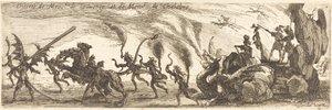Ingang van M. de Couvonge en M. de Chalabre [extra plaat]
