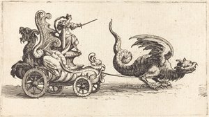 Intocht van Monseigneur Henry de Lorraine, Markies de Moy, onder de Naam Pirandre door Jacques Callot