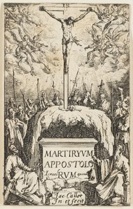Frontispice, uit De martelarijen van de apostelen